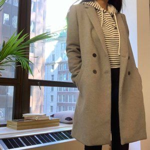 Zara Grey Overcoat